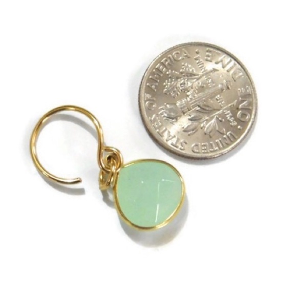 Handmade Genuine Gemstone Earrings - Picture 3 of 4